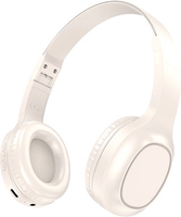 Наушники Hoco W46 (молочный) - фото