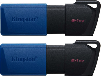 USB Flash Kingston DataTraveler Exodia M 64GB (2шт) - фото