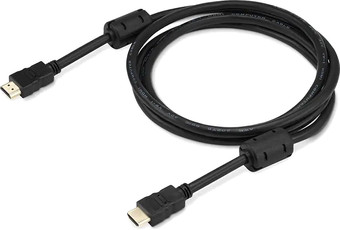 Кабель Buro 19M-1.8M-MG HDMI - HDMI (1.8 м, черный) - фото