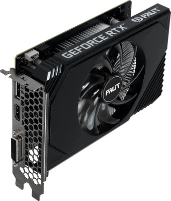 Видеокарта Palit GeForce RTX 3050 StormX OC 6GB NE63050S18JE-1070F - фото