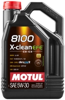 Моторное масло Motul 8100 X-Clean EFE 5W-30 5л - фото
