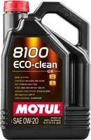 Моторное масло Motul 8100 Eco-clean 0W-20 5л - фото