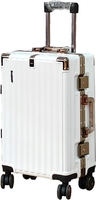 Чемодан DoubleW E087# (S, белый) - фото