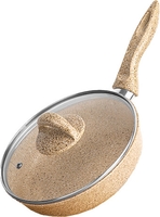Сковорода Elan Gallery Гармония вкуса 121128 (медовый гранит) - фото