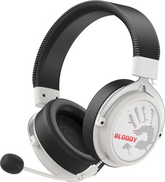 Наушники A4Tech Bloody MR590 Sports (белый/черный) - фото