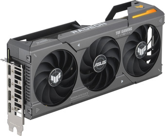 Видеокарта ASUS TUF Gaming Radeon RX 7600 XT OC Edition 16GB GDDR6 TUF-RX7600XT-O16G-GAMING - фото