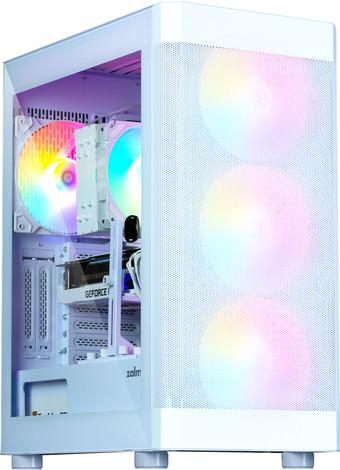 Корпус Zalman i4 TG (белый) - фото