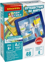 Настольная игра Bondibon БондиЛогика. Путешествие по миру ВВ6335 - фото