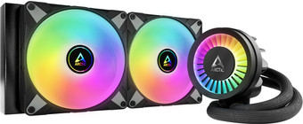 Жидкостное охлаждение для процессора Arctic Liquid Freezer III 280 A-RGB Black ACFRE00143A - фото