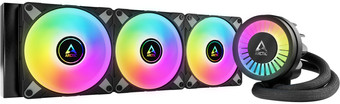 Жидкостное охлаждение для процессора Arctic Liquid Freezer III 360 A-RGB Black ACFRE00144A - фото