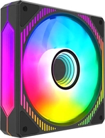 Вентилятор для корпуса ALSEYE Mirror (черный) - фото