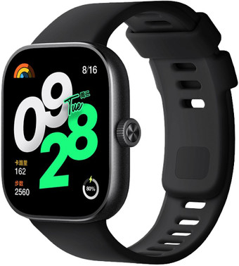 Умные часы Xiaomi Redmi Watch 4 (черный, международная версия) - фото