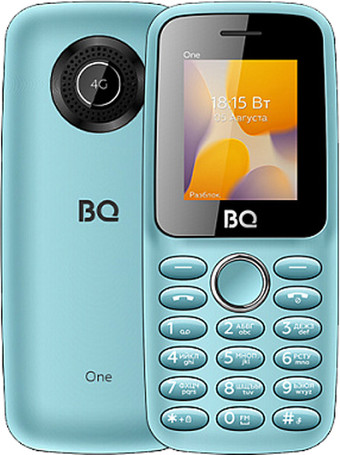 Кнопочный телефон BQ-Mobile BQ-1800L One (бирюзовый) - фото