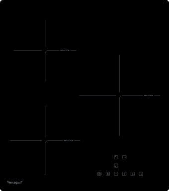 Варочная панель Weissgauff HI 430 BA Cross - фото