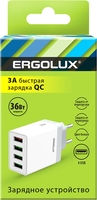 Сетевое зарядное Ergolux ELX-РA02QC-C01 - фото