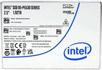 SSD Intel D5-P5530 1.92TB SSDPF2KX019XZN1 - фото