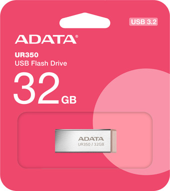 ADATA UR350 32GB UR350-32G-RSR/BG (серебристый/коричневый) - фото