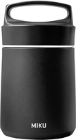 Термос для еды Miku 1.5л (черный) - фото