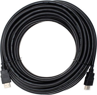 Кабель CACTUS HDMI - HDMI CS-HDMI.1.4-7 HDM (7 м, черный) - фото