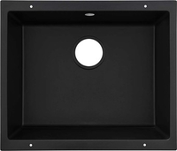 Кухонная мойка ZorG Subline 50 (черный оникс) - фото