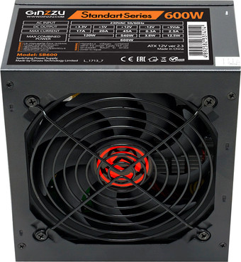 Блок питания Ginzzu SB600 - фото