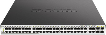 Управляемый коммутатор 2-го уровня D-Link DGS-1210-52MP/F4A - фото