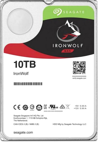 Жесткий диск Seagate IronWolf 10TB ST10000VN000 - фото