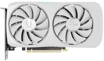 Видеокарта ZOTAC GeForce RTX 4070 Twin Edge OC White Edition ZT-D40700Q-10M - фото