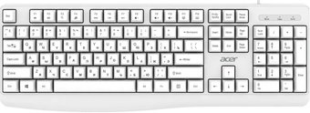 Клавиатура Acer OKW301 (белый) - фото