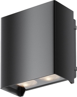 Уличный настенный светильник Maytoni Shell O570WL-L20B3K - фото