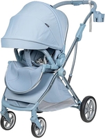 Коляска прогулочная «книга» Farfello Fest Lux FL-8 (небесно-голубой) - фото