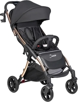 Коляска прогулочная «книга» Farfello Sunrise FS-002 (черный/золото) - фото