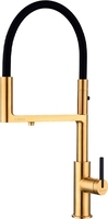 Смеситель Paulmark Tornado TO213402-BG (брашированное золото) - фото
