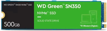 SSD WD Green SN350 500GB WDS500G2G0C - фото