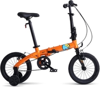 Детский велосипед Maxiscoo S007 Стандарт 2024 (оранжевый) - фото