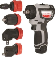 Дрель-шуруповерт Интерскол КомбиМАКС ДА-10/12В 36 687.2.2.78 (с 2-мя АКБ, сумка, набор патронов) - фото