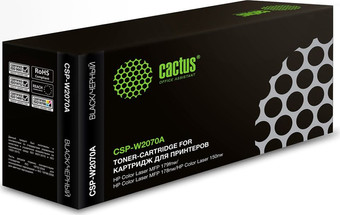 Картридж CACTUS CSP-W2070A (аналог HP W2070A) - фото
