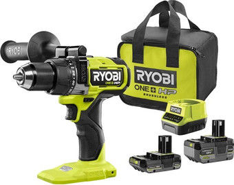 Ударная дрель-шуруповерт Ryobi RPD18X-242S 5133005283 (с 2-мя АКБ 2 Ач+4 Ач, сумка) - фото