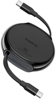 Кабель Baseus Free2Draw USB Type-C - USB Type-C (1 м, черный) - фото