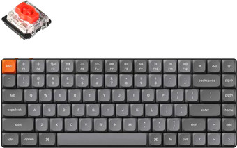 Клавиатура Keychron K3 Max RGB K3M-B1-RU (Gateron Low Profile Red) - фото