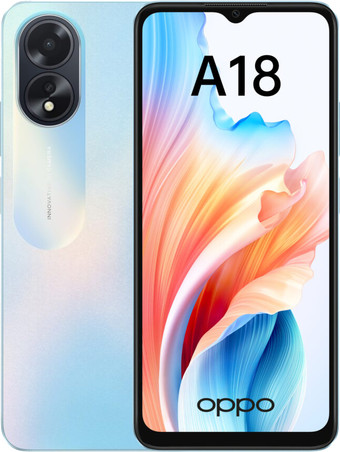 Oppo A18 CPH2591 4GB/128GB международная версия (голубой) - фото