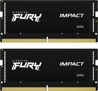 Оперативная память Kingston FURY Impact 2x16 ГБ DDR5 6400 МГц KF564S38IBK2-32 - фото
