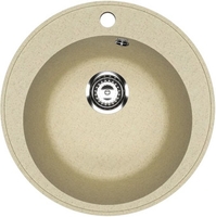 Кухонная мойка Practik PR-M 475-002 (слоновая кость) - фото