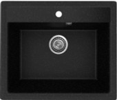 Кухонная мойка Practik PR-M 565-004 (черный оникс) - фото