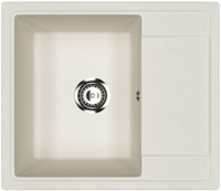 Кухонная мойка Practik PR-M 575-001 (белый камень) - фото