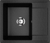 Кухонная мойка Practik PR-M 575-004 (черный оникс) - фото