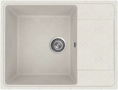 Кухонная мойка Practik PR-M 650-001 (белый камень) - фото