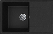 Кухонная мойка Practik PR-M 735-004 (черный оникс) - фото