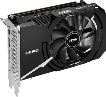 Видеокарта MSI GeForce RTX 4060 Aero ITX 8G OC - фото