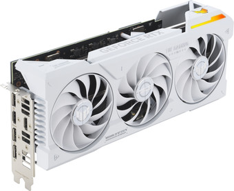 Видеокарта ASUS TUF Gaming GeForce RTX 4070 Ti Super BTF White OC Edition 16GB GDDR6X TUF-RTX4070TIS-O16G-BTF-WHITE - фото